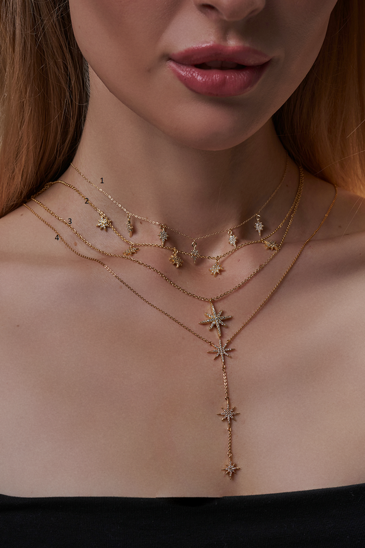 sparkling Star Necklaces
