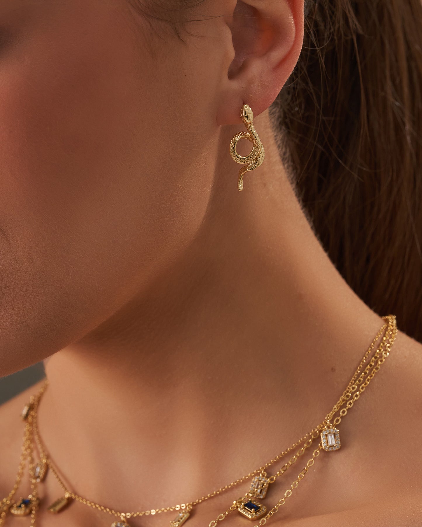 Snake Earrings