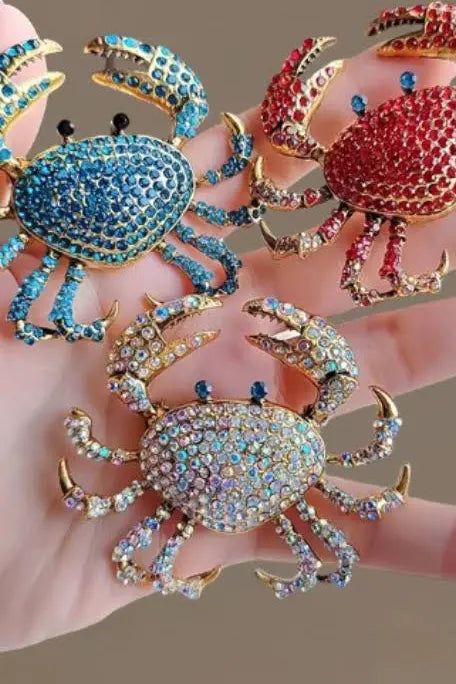 Crab Brooch