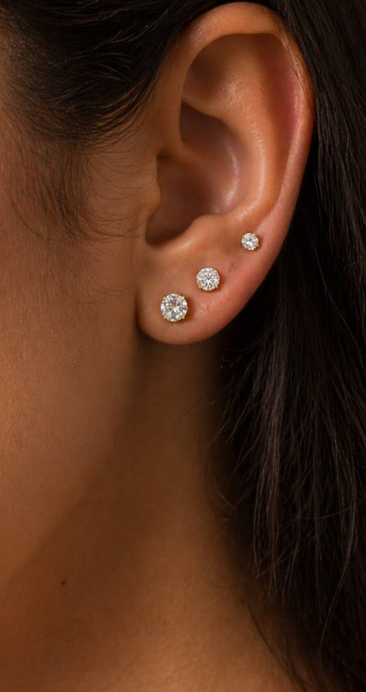 Titanium Ear Piercing ( Single Piece )