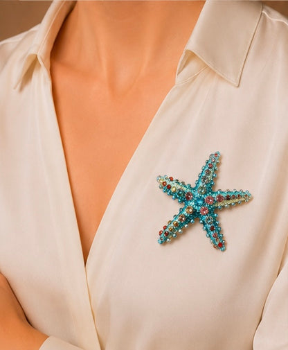 Starfish Brooch