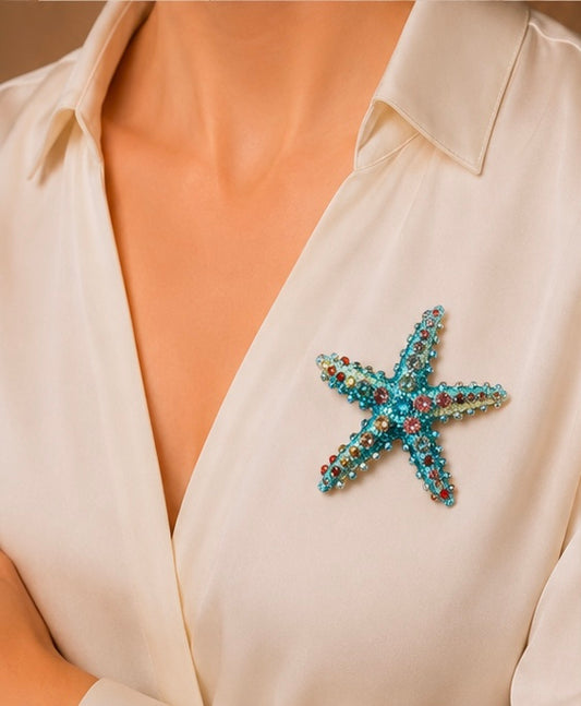 Starfish Brooch