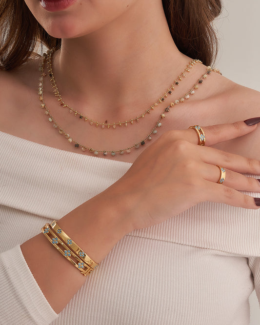 Van Cleef-Inspired Bangles