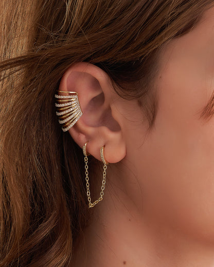 Ear Cuffs & Connected Piercings