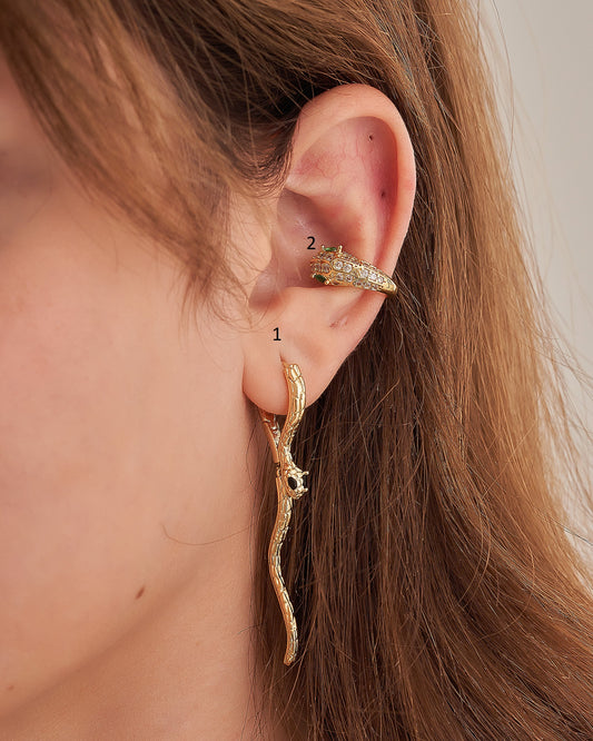Snake Earring & Ear cuffs
