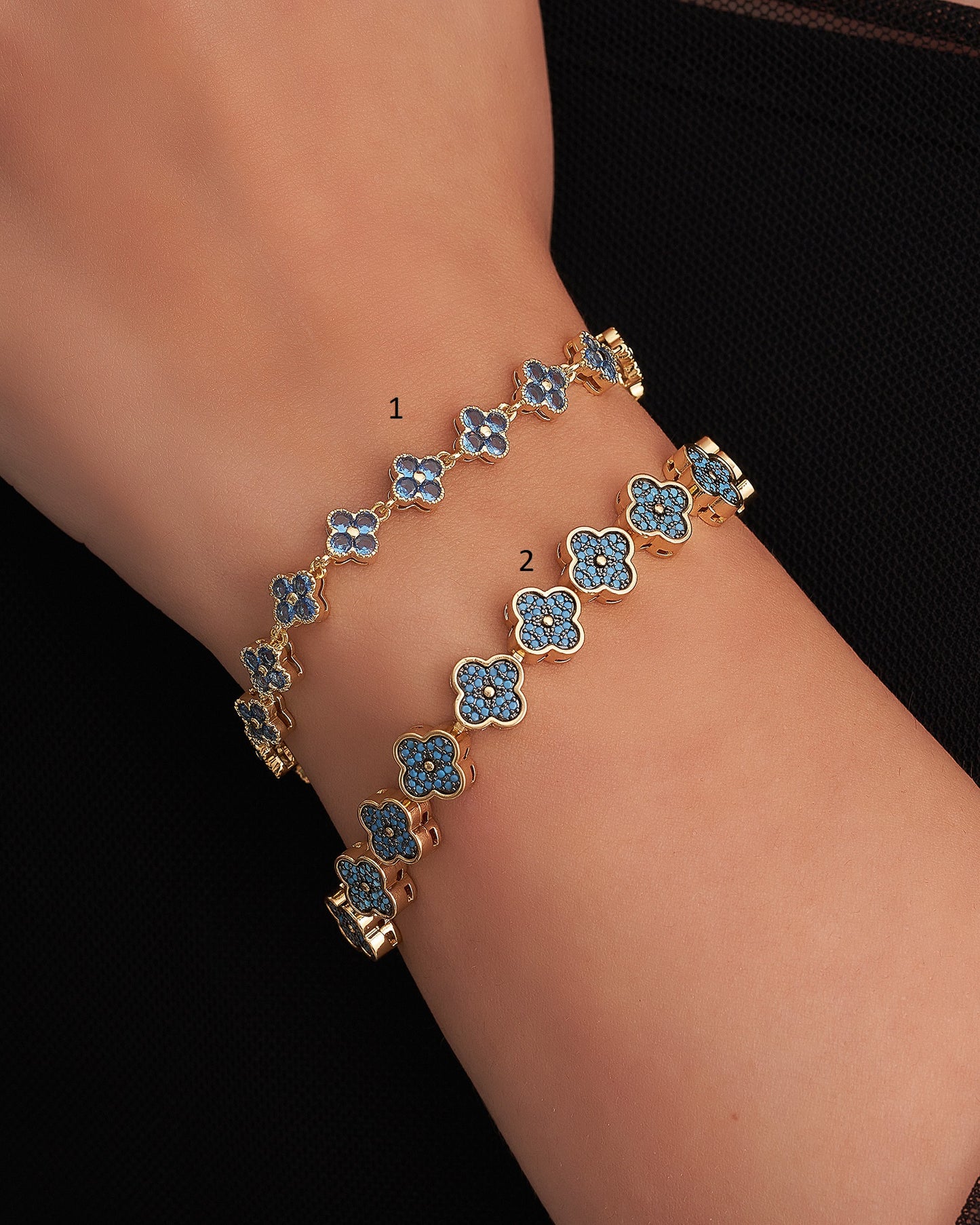 Blue Van-cleef Bracelets