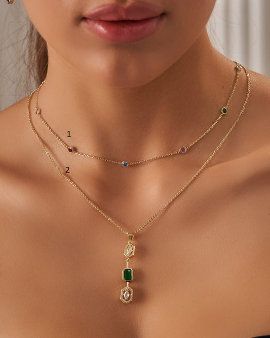 Emerald green Necklace