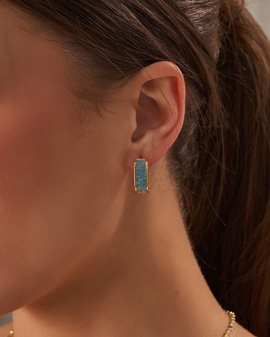 Light Blue Earrings