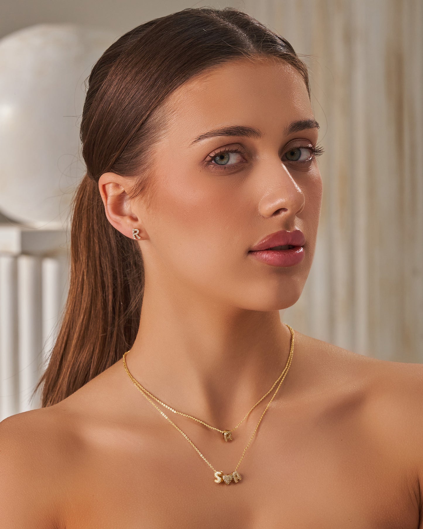 Latter Necklaces ( control Chain )