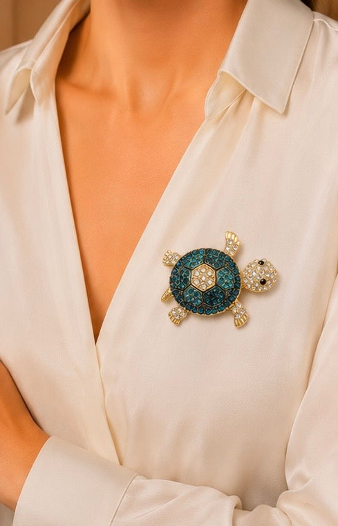 Turtle Brooch